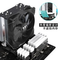 Tt（Thermaltake）斗龙A400P CPU风冷散热器风扇(4热管/无光/多平台/PWM温控/镀镍工艺/安装便捷/附硅脂）