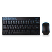 摩天手(Mofii) X210心悦版 无线键鼠套装 办公键鼠套装 便携 电脑键盘 笔记本键盘 一体机 蓝黑