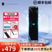 THUNDEROBOT雷神tr5000  SSD固态硬盘m.2 1TB（NVMe协议）PCIe4.0 笔记本电脑游戏硬盘 【1TB TR5000】PCIe4.0|TLC颗粒