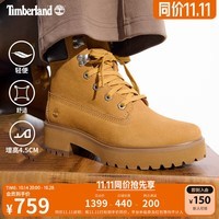 添柏岚（Timberland）官方女鞋新款6寸靴户外休闲舒适|A5VPZ A5VPZW/小麦色 37.5