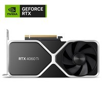 英伟达(NVIDIA)GeForce RTX 4060Ti Founder Edition公版显卡 全新架构 DLSS 3技术