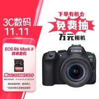 佳能（Canon）EOS R6 Mark II R6二代 新标准全画幅微单相机R62 24-105 STM标准镜头套装