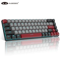 MageGee MK-BOX еϷ 68ЯС ̨ʽԱʼǱ ߻е ڻɫ 