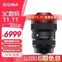 适马（SIGMA）Art 14-24mm F2.8 DG DN 全画幅微单 超广角变焦镜头1424 风光摄影（索尼E卡口）