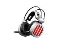 西伯利亚(XIBERIA)S21 游戏耳机头戴式电脑耳机带麦电竞耳麦7.1声道不求人吃鸡耳机 铁银灰 升级版2代