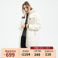 SPYDER 新品女子SKI LIFE夹克棉衣21CF134W 米色-21CF134W M