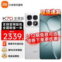 小米（MI）小米Redmi 红米K70至尊版pro  新品5G手机 天玑9300+ IP68 小米 K70至尊 12+256GB 晴雪 【12期免息可选】