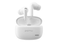 pamu 派美特真无线蓝牙耳机 音乐耳机通话降噪适用华为苹果手机 S29 珍珠白【蓝牙5.2+游戏模式】