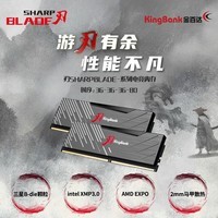 金百达DDR5内存条 6000 6400 6800 7200 16G 32G 64G 台式机内存条 游戏电竞高频马甲条 黑刃6800-32G【16Gx2】海力士A代C34