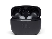 JBL TUNE215TWS 真无线蓝牙耳机 入耳式音乐耳机 双路链接 蓝牙5.0高效传输  极速充电 超长续航 星际黑