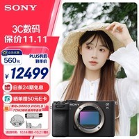 索尼（SONY）Alpha 7C II全画幅微单相机 创意外观滤镜 轻便 简易操控 黑色 单机身（a7c2/A7C II/A7CM2）