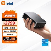 小米Xiaomi 迷你台式电脑主机高性能商务办公学习机 mini口袋主机 0.5L电脑（酷睿i5 16G 512GSSD）
