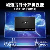 必恩威（PNY）CS900 系列SSD固态硬盘 SATA3.0接口250GB