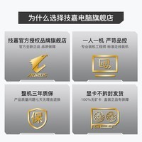 技嘉十三代i513400F 电竞游戏AI设计办公渲染水冷DIY台式组装电脑畅玩2K高刷游戏主机 配四：13400F+4060TI DDR5