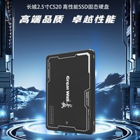 长城（Great Wall）SSD固态硬盘CS20 2.5英寸SATA3.0接口 高速TLC颗粒台式机/笔记本通用 【1TB】高速TLC颗粒