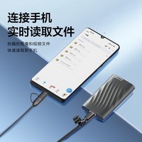 联想(Lenovo )1TB 移动固态硬盘(PSSD)Type-c USB 3.1 550MB/s高速SSD双接口 PS6 直连笔记本手机电脑