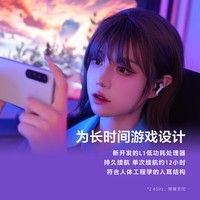 索尼（SONY）INZONE Buds 旗舰主动降噪真无线电竞耳机 游戏豆 PS5理想搭档 虚拟7.1声道 Type-C连接 WF-G700N 白色 2.4GHz低延迟连接