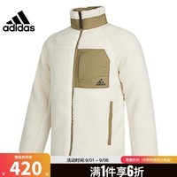 阿迪达斯 （adidas） 阿迪达斯（Adidas） 男子运动休闲棉服夹克外套羊羔绒H20789 H20789 L