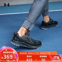 安德玛（UNDERARMOUR）秋冬Charged 男子运动跑鞋3024186 黑色001 42