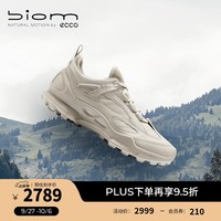 爱步（ECCO）BIOM运动鞋女 24年秋季新品防水稳定越野登山鞋 健步803323 砂砾色80332358261 37