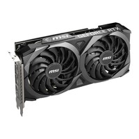 微星（MSI）万图师 GeForce RTX 3060 VENTUS 2X 8G OC 超频版 双风扇 电竞游戏设计专业电脑显卡 