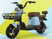 棒途哈啰(Hello)电动车 智能电动自行车 新国标电瓶车 锂电池 学生 通勤 轻时尚 QQ 奶奶灰