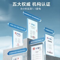 美的（Midea）空调 升级酷省电Pro 变频冷暖 除湿 大风量空调挂机新一级能效卧室家用节能省电 以旧换新政府补贴 1.5匹 一级能效 1晚低至1.1度电