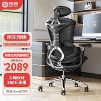 西昊Doro E300 人体工学椅电脑椅 办公椅可躺 电竞椅 家用学习座椅