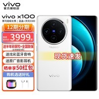 vivo x100 旗舰手机 x100vivo  天玑9300 120W快充 影像手机 新品手机 全网通手机 x100pro x90s升级版 白月光16GB+512GB 官方标配