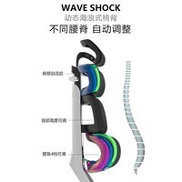 Ergomax Evolution2+人体工学电脑椅网椅家用办公椅子电竞椅游戏椅 EVO2 魅力黑