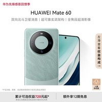 华为（HUAWEI）旗舰手机 Mate 60 12GB+256GB 雅川青