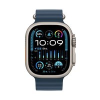 Apple/苹果 Watch Ultra2 智能手表 GPS+蜂窝款 49毫米 钛金属表壳蓝色海洋表带 健康手表 MRF73CH/A