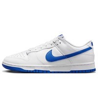 耐克NIKE板鞋男缓震透气DUNK LOW RETRO运动鞋DV0831-104白蓝42