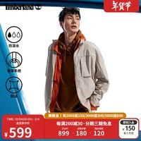 添柏岚（Timberland）官方男装户外软壳外套新休闲防泼水|A5Z3B A5Z3BCY2/沙色 M