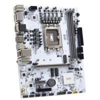 升技（abit）760M D2H D4 支持12/13代酷睿处理器 LGA1700 PCIE4.0 B760 D2H  雪山白