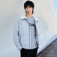 杰克·琼斯（JACK&JONES）男装棉衣潮流夹克棉服外套合集 海雾灰223109021  175/96A/M