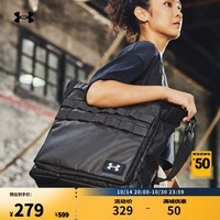 安德玛（UNDERARMOUR）男女训练运动健身托特包1378419 黑色001 均码