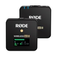 罗德（RODE）Wireless Go II Single无线麦克风单反相机领夹话筒小蜜蜂采访收音直播麦 一拖一2代 标配 