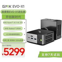 极摩客EVO-X1迷你主机AI 9 HX370