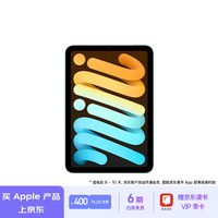 Apple/苹果 iPad mini (A17 Pro) 24新款第7代(128G WLAN/MXN73CH/A 游戏学习阅读平板电脑 )蓝色