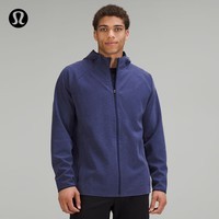 lululemon丨GridLiner 男士抓绒拉链连帽衫 LM3CZ4S 杂色夜海蓝 XS