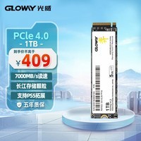 光威（Gloway）1TB SSD固态硬盘 M.2接口(NVMe协议) PCIe 4.0x4 长江存储颗粒 弈二代系列 黑神话装机升级