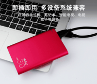 朗科（Netac）1TB USB3.0 移动硬盘 K9高端金属加密版  2.5英寸 绚丽红 金属风范 轻巧便携