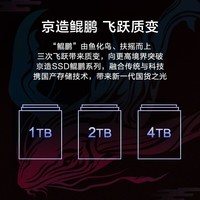 京东京造 4TB SSD固态硬盘 M.2接口（NVMe协议）PCIe4.0×4四通道 鲲鹏系列	