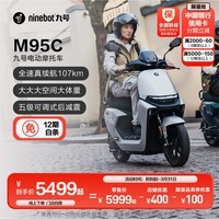 九号（Ninebot）远航家M95C电动摩托车超长续航智能两轮摩托车【门店自提】 到门店选颜色