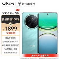 vivo Y300 Pro 8GB+256GB 金镶玉 6500mAh超薄蓝海电池 全等深微四曲屏 SGS五星抗摔认证 AI 拍照 手机