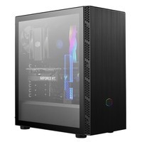 酷冷至尊(CoolerMaster)MB600LV2(智瞳)ATX台式电脑中塔机箱 钢玻侧板/拉丝前面板/280水冷位/6风扇位