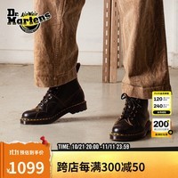 马丁（DR.MARTENS）Church英伦男女秋舒适猴脸悟空光面皮黑短靴马丁靴城市轻户外 黑色 36