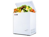 志高（CHIGO）小冰柜家用冷冻小型一级节能省电迷你卧式冷藏保鲜储母乳冷柜 128白色【一级能效 可囤60斤肉 全国联保】