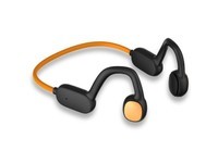 阿尔法蛋蓝牙耳机A1  不入耳式挂耳式听歌运动跑步室内学习无线耳机耳麦 学生耳机儿童耳机 朝阳橙